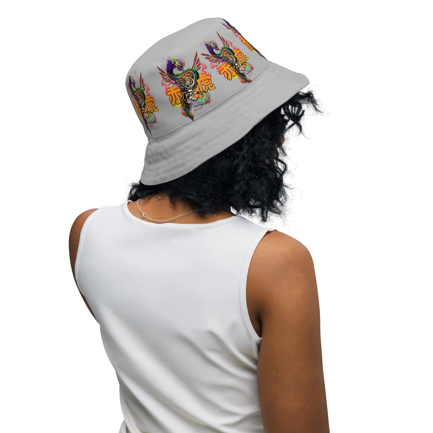 Tiger's Birth Reversible bucket hat